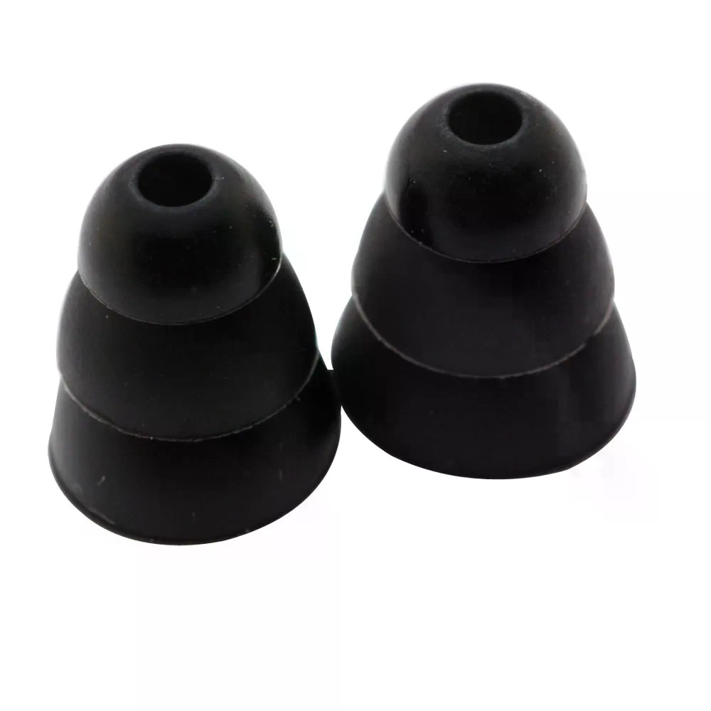 Poyatu L/S ขนาด Triple Flange Eartips สําหรับ Shure Se215 SE535 SE315 420 425 530 Westone หูฟังชนิดใส่ในหูเปลี่ยนหูฟัง