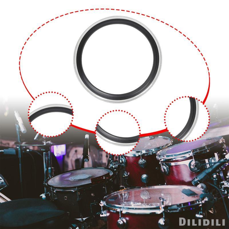 [Dilidili] Drum Damper สําหรับการควบคุมโทนพร้อมหัวกลอง, อุปกรณ์เสริมเพอร์คัชชัน Drum Damper Replacem