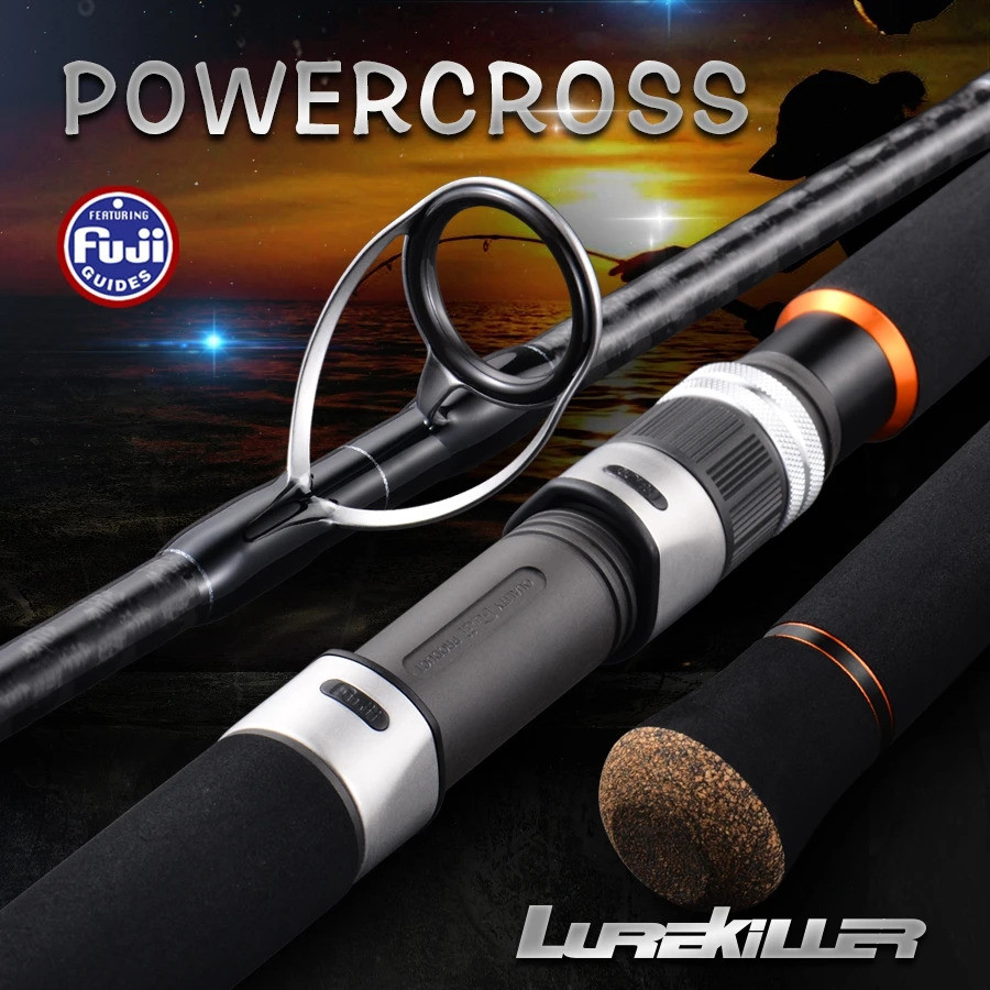 Lurekiller Carbon Shore Jigging Rod ขนาด 96MH และ 96H สำหรับน้ำหนัก 40-80 กรัมและ 60-120 กรัม อุปกรณ
