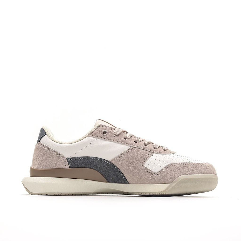 V9HL LAke ของแท้ Otsuka Tiger ULTIMATE 81 EX Low-Top ทนต่อการสึกหรอกีฬารองเท้าลําลองสีเทา P526