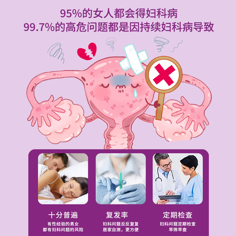 แม่พิมพ์-Based ช่องคลอด Self-Measured แบคทีเรียหยดแมลงโรคทางนรีเวช hpv Self-Detection การ์ดกระดาษทดส