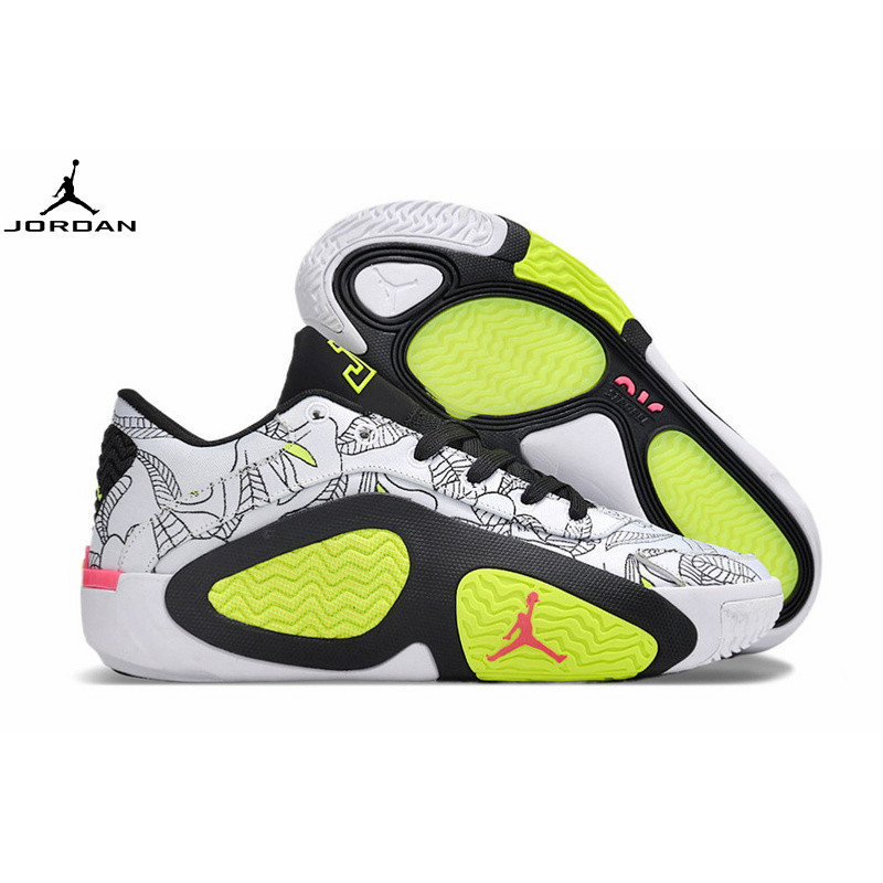 รองเท้า Air Jordan Tatum 2 แบบเอกลักษณ์เฉพาะตัว รองเท้าจริง 100%