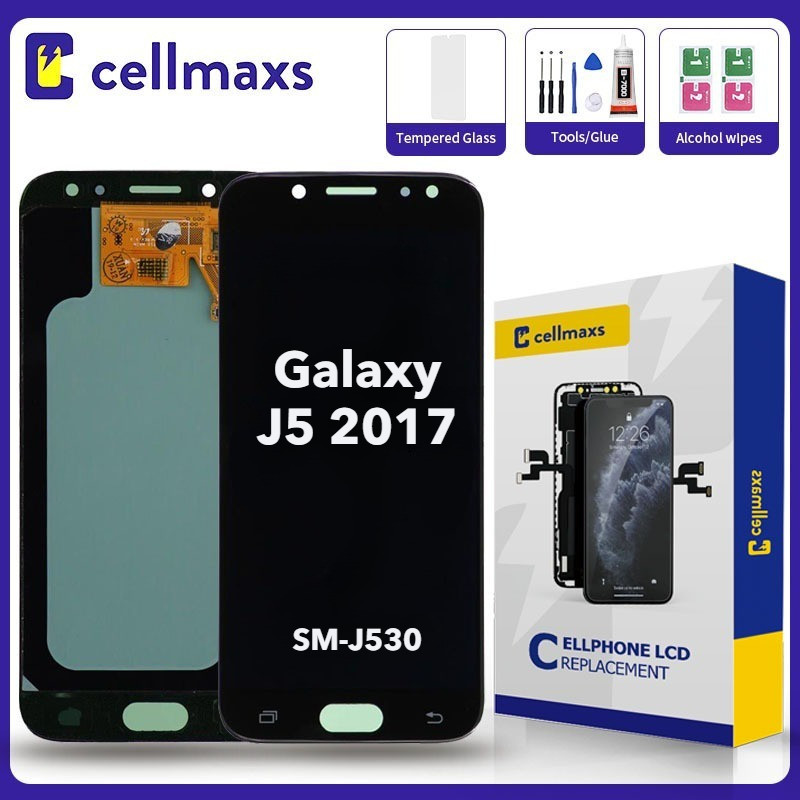 สําหรับ SAMSUNG Galaxy J5 2017 SM-J530 J530 เปลี่ยนหน้าจอสัมผัส LCD