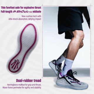 [เก็บโค้ด Shopee ลดเพิ่ม] KAI2 SPEED Men Basketball Shoes A-shock PRO 1125C1114 Official store