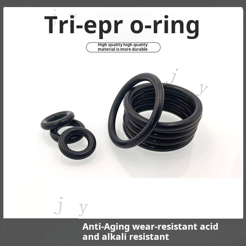 EPDM EPDM โอริงแหวนปิดผนึกความหนา 3.1 มม. เส้นผ่านศูนย์กลางภายนอก 75-400 มม. TMLS