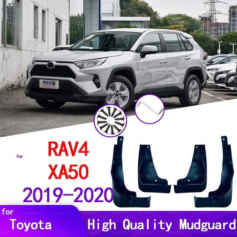 Mud Flaps สําหรับ Toyota RAV4 XA50 50 2019 ~ 2020 RAV 4 Mudflaps Splash Guards Mud Flap ด้านหน้าด้าน