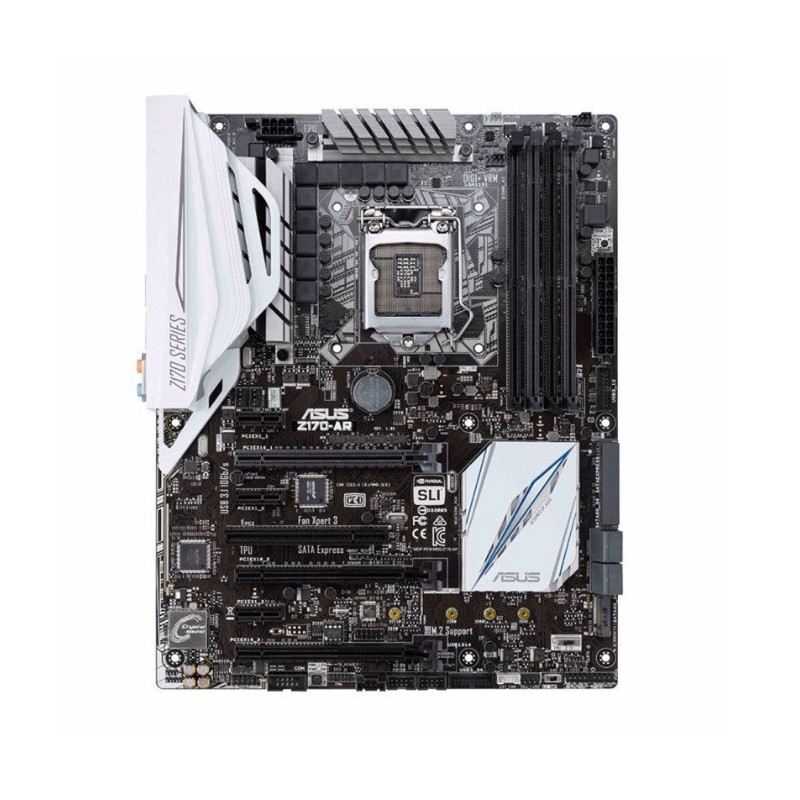 (ใช้แล้ว) เมนบอร์ด Asus Z170-AR LGA 1151 4xDDR4 DIMM ใช้ชิปเซ็ต Intel Z170 Standard ATX 64GB ซีดีเอ็