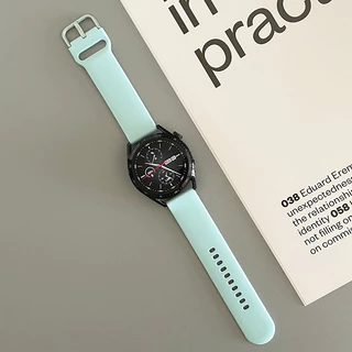 สายซิลิโคนกีฬา 20 มม. / 22 มม. for Redmi Watch 5 Active/5 Lite/Samsung Galaxy Watch/Huawei/Amazfit Bip 6/Garmin/Xiaomi