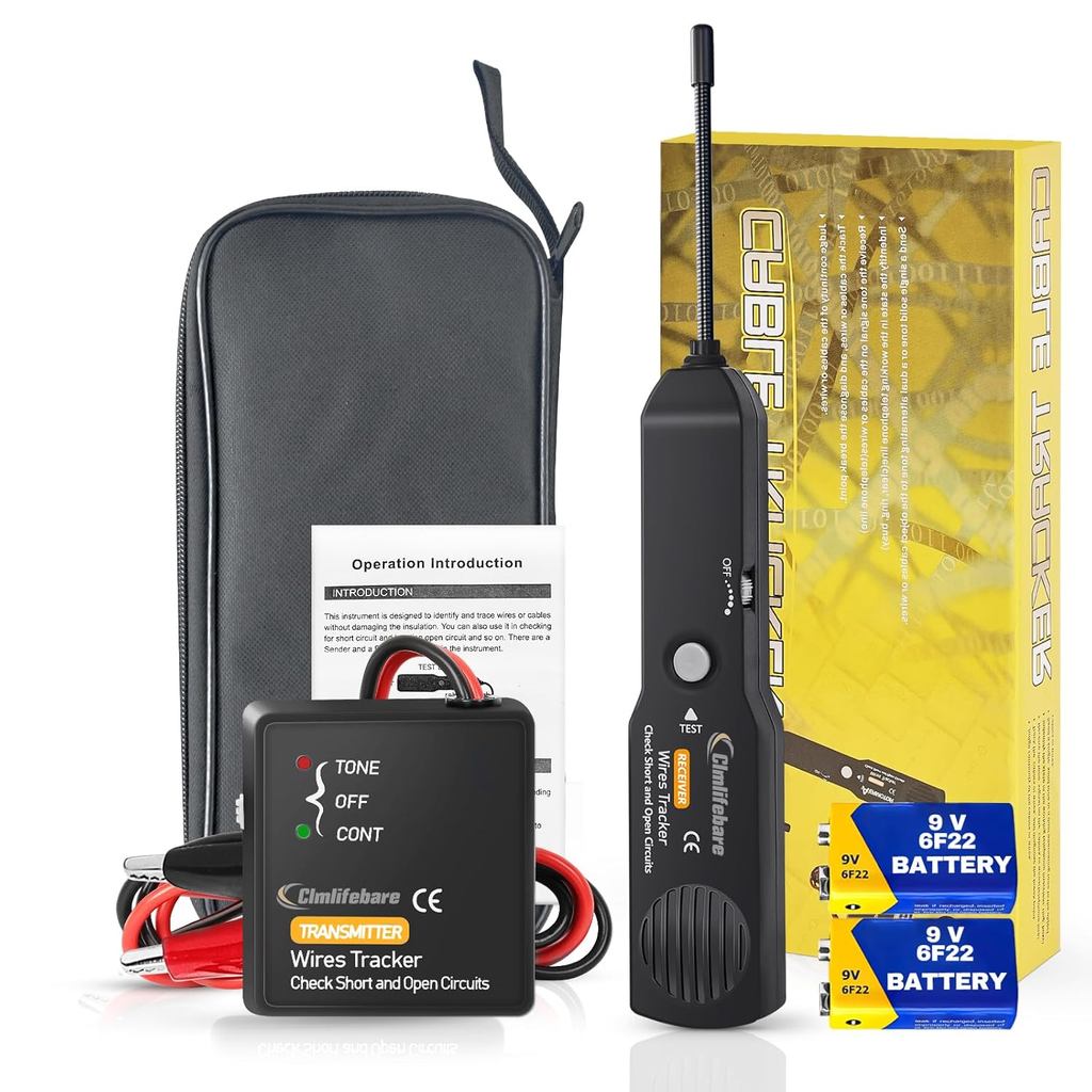 Tracer ไฟฟ้า,Circuit Tracer,ยานยนต์ไฟฟ้าเปิดและสั้น Finder Circuit Tester,สายติดตามไฟฟ้า,Autmotive W