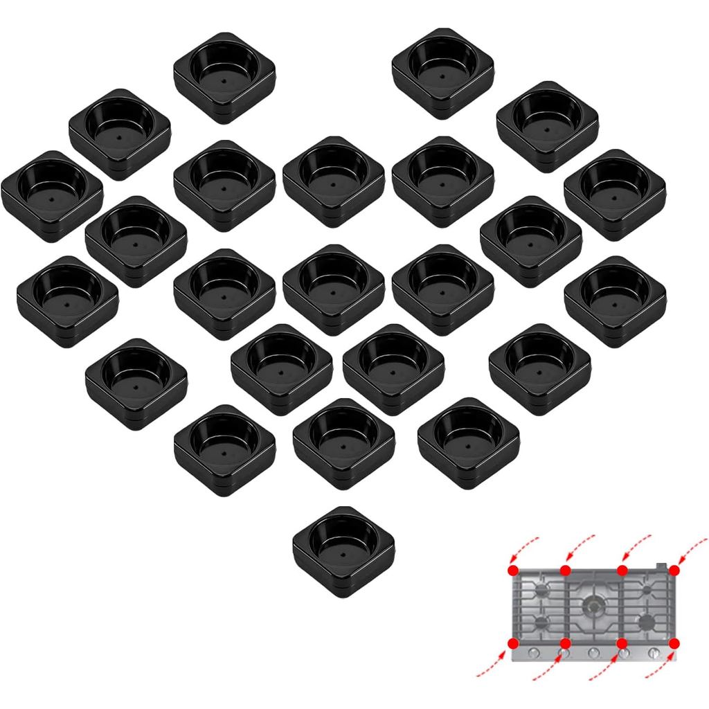 ยางรองเตา Grate DG98-01194A, เตาแก๊ส Grate กันชนยางฟุต ใช้ได้กับรุ่น NA30N7755TS/AA, NA30N7755TG/AA 