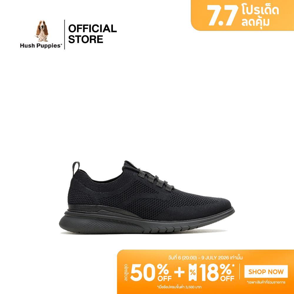 Hush Puppies รองเท้าผู้ชาย รุ่น  HP IHCFT12A5A - สีดำ (รองเท้าผ้าใบแบบสวม)