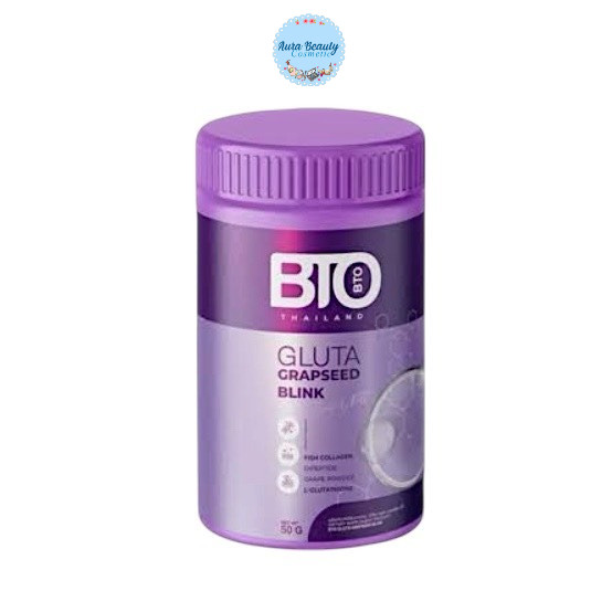 Bto Gluta Grape Seed Blink ผงชงบีทีโอ กลูต้า เกรฟซีด บริ้ง 50 กรัม