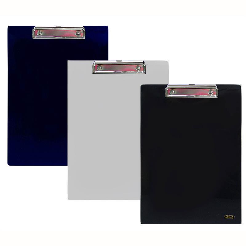 ORCA คลิปบอร์ดพลาสติก Large F4