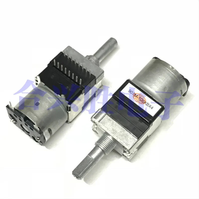 RK168 4 ช่อง B100K เครื่องขยายเสียงปริมาณมอเตอร์ potentiometer 100KB * 4 B100K * 4 B100  4 RK16814MG