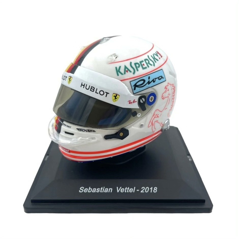 F1 หมวกกันน็อครุ่น 1: 5-2018 Spark Wittel 2018 Saidi American Station หมวกกันน็อค Ferrari SF71H Witt