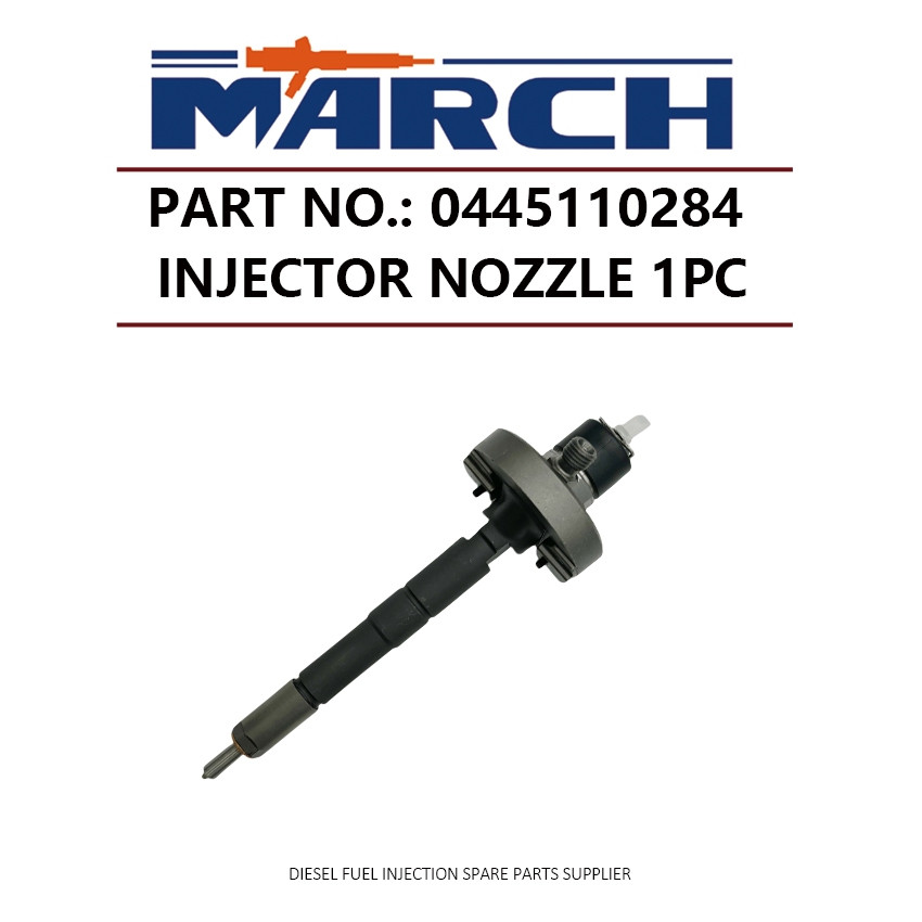 ชุดประกอบหัวฉีดน้ํามันเชื้อเพลิงดีเซล 0445110284 สําหรับ Bosch Nissan Patrol ZD30 DX GU Y61 UELY61 3
