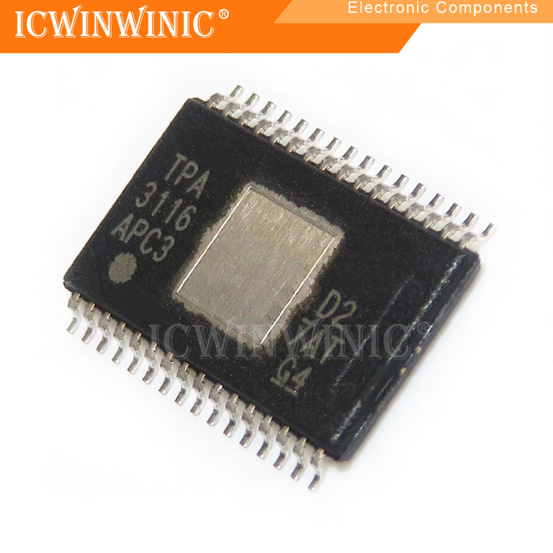5 ชิ้น TPA3116D2DADR TPA3116D2 TPA3116 HTSSOP-32 วงจรรวม IC