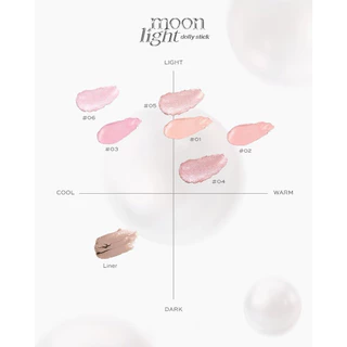 MEILINDA Moonlight Dolly Stick เมลินดา ดินสอดอลลี่อาย 2in1 ไฮไลท์ อายแชโดว์ ใช้ง่าย ขนาด 0.5 กรัม