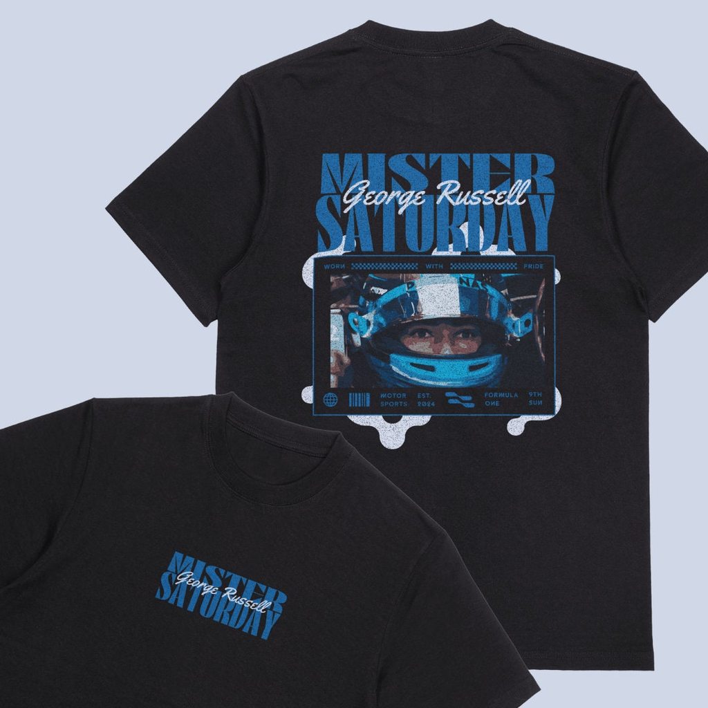 เสื้อยืด George Russell - Mister Saturday