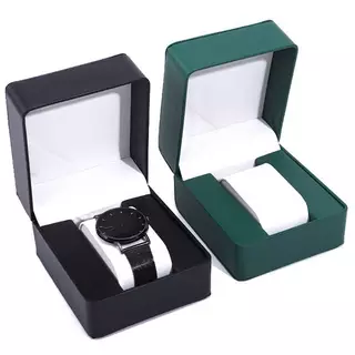 Louislifesuperpq PU หนังกล่องเก็บนาฬิกาเดี่ยวกรณี Travel Organizer สําหรับของขวัญผู้ชาย CCD