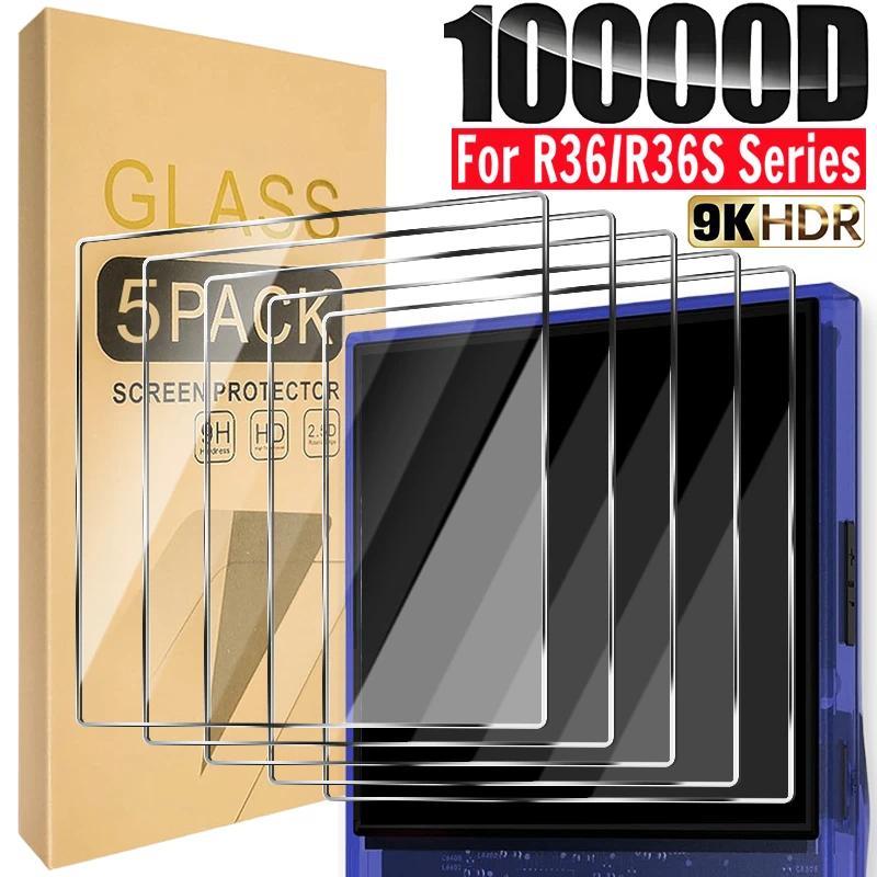 1-3Pcs Tempered Glass Screen Protector For R36S Plus Pro R36Ultra R36MAX 3.5/4inch Handheld Game Con