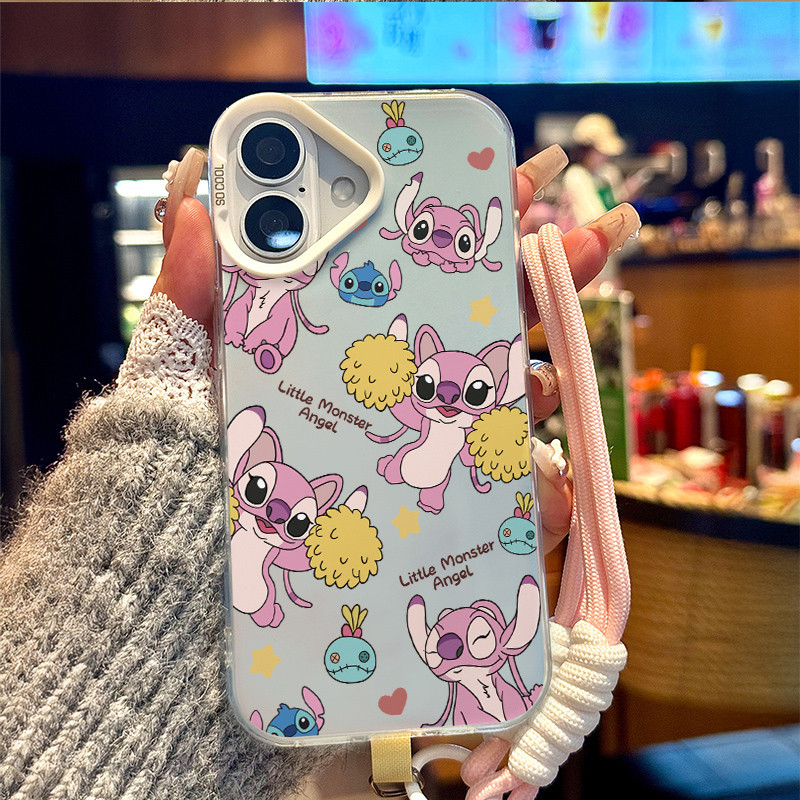 เข้ากันได้กับ iPhone 17/18P Pro Max iPhone 16 iPhone 15 iPhone 13 เคสไอโฟน เคส iphone ลายน่ารัก ผิวด
