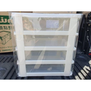 กล่องลิ้นชักเก็บเอกสาร (กระดาษ A4) 4 ชั้น รุ่น CA-584