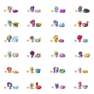 (ของแท้ 100%) Hasbro My Little Pony Cutie Mark Crew Blind Balloon Figure series 3&4 ฟิกเกอร์ไข่โพนี่เซอไพร้ซ์สุดน่ารัก