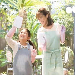 Showa ถุงมือทำความสะอาด มีซับในรุ่น Saratto touch ขนาด M 1 คู่
