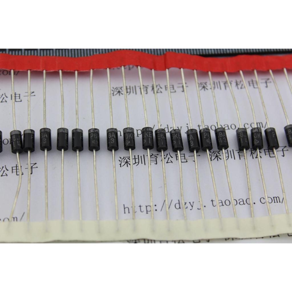 P6KE200A One-Way TVS Instant Suppression Diode เปลี่ยนทันที Diode Instant Diode 10 ชิ้น