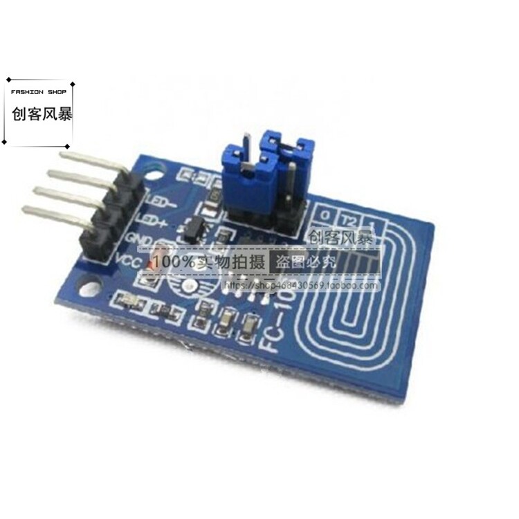 Capacitive Touch Dimming สวิทช์โมดูลแรงดันไฟฟ้าคงที่ประเภท LED Stepless Touch Dimming โมดูล PWM ควบค
