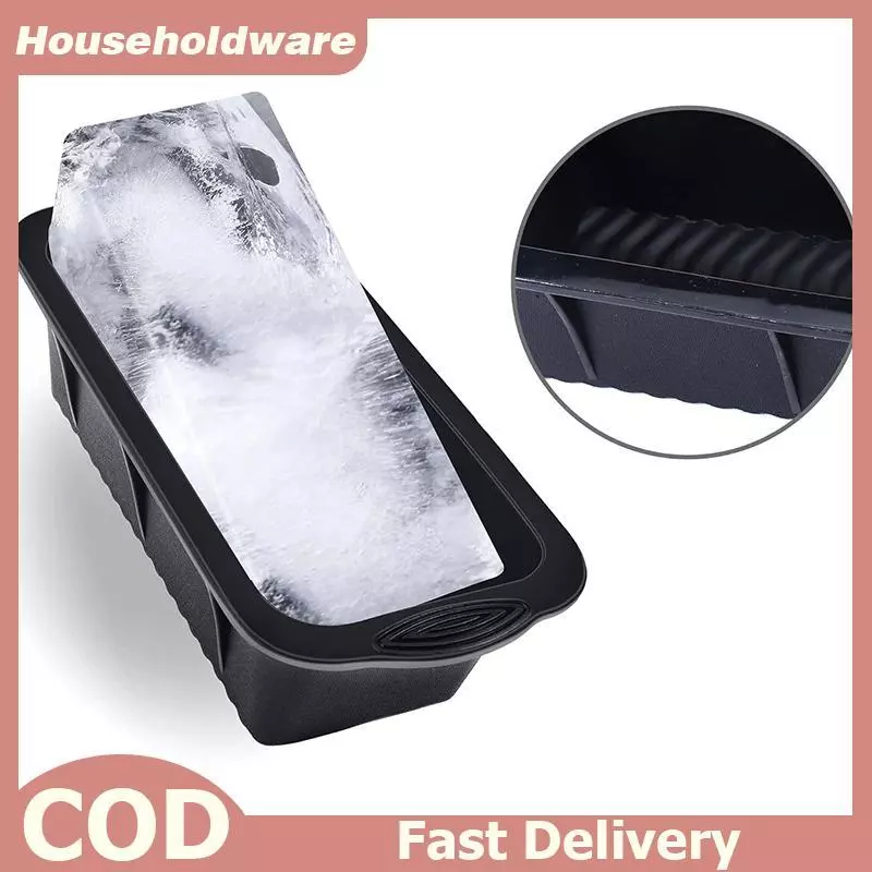 Hdth ขนาดใหญ่พิเศษ ICE Mould ซิลิโคนขนาดใหญ่ ICE Blo แม่พิมพ์ ICE CUBE Maker Reusable ขนาดใหญ่ ICE CUBE ถาด ICE Bath Chiller สําหรับ Home Jelly