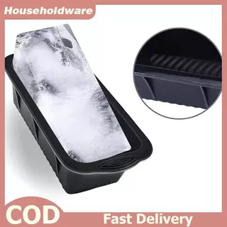 Hdth ขนาดใหญ่พิเศษ ICE Mould ซิลิโคนขนาดใหญ่ ICE Blo แม่พิมพ์ ICE CUBE Maker Reusable ขนาดใหญ่ ICE CUBE ถาด ICE Bath Chiller สําหรับ Home Jelly