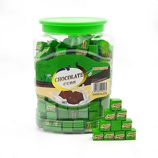 ลูกอมอัดเม็ด chocolate Cube Candy ขนาด 80 ลูก-180 ลูก
