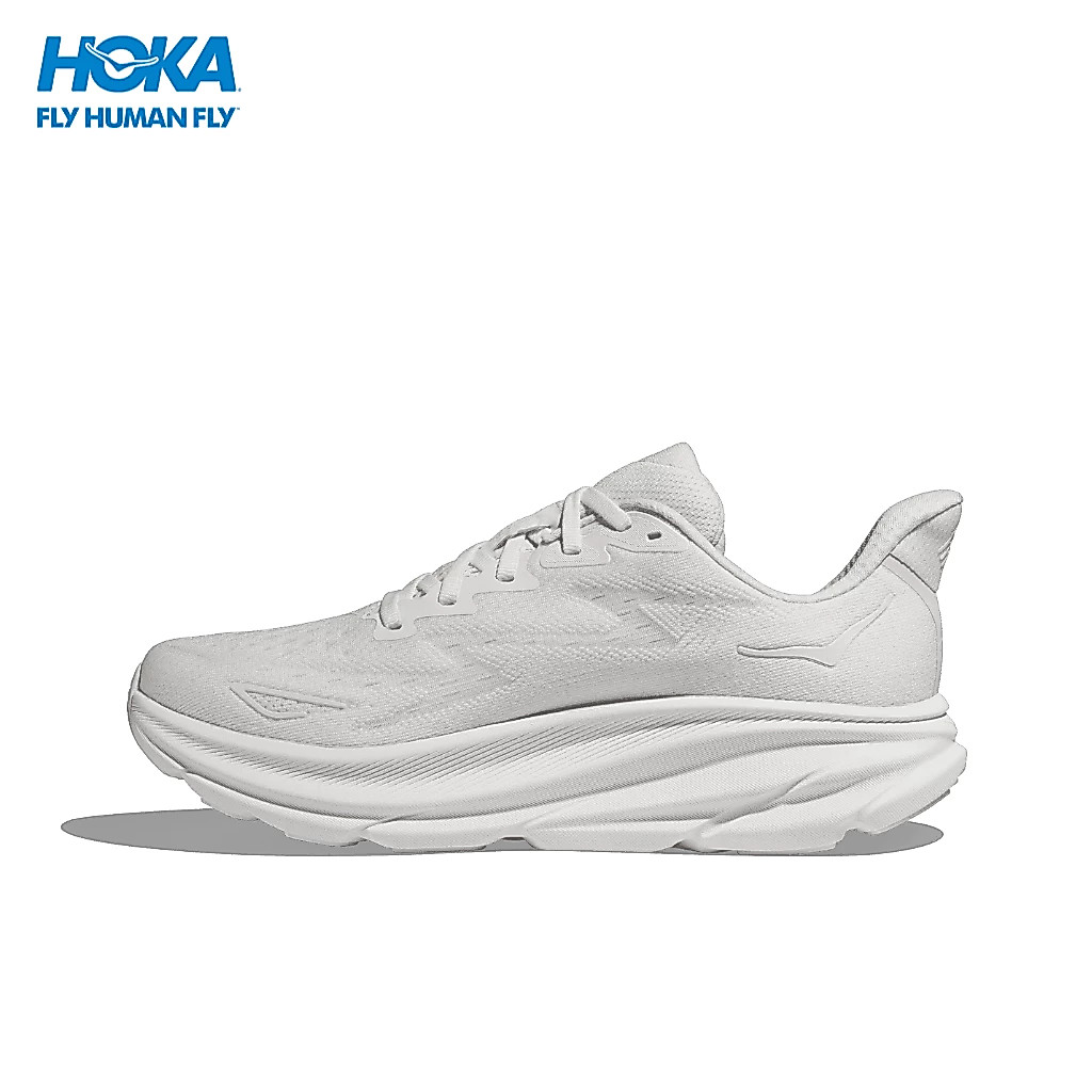 【Official Store】HOKA Clifton 9 1127895-WWH รองเท้าวิ่งถนน น้ำหนักเบา นุ่มสบาย กันกระแทก วิ่งประจำวัน