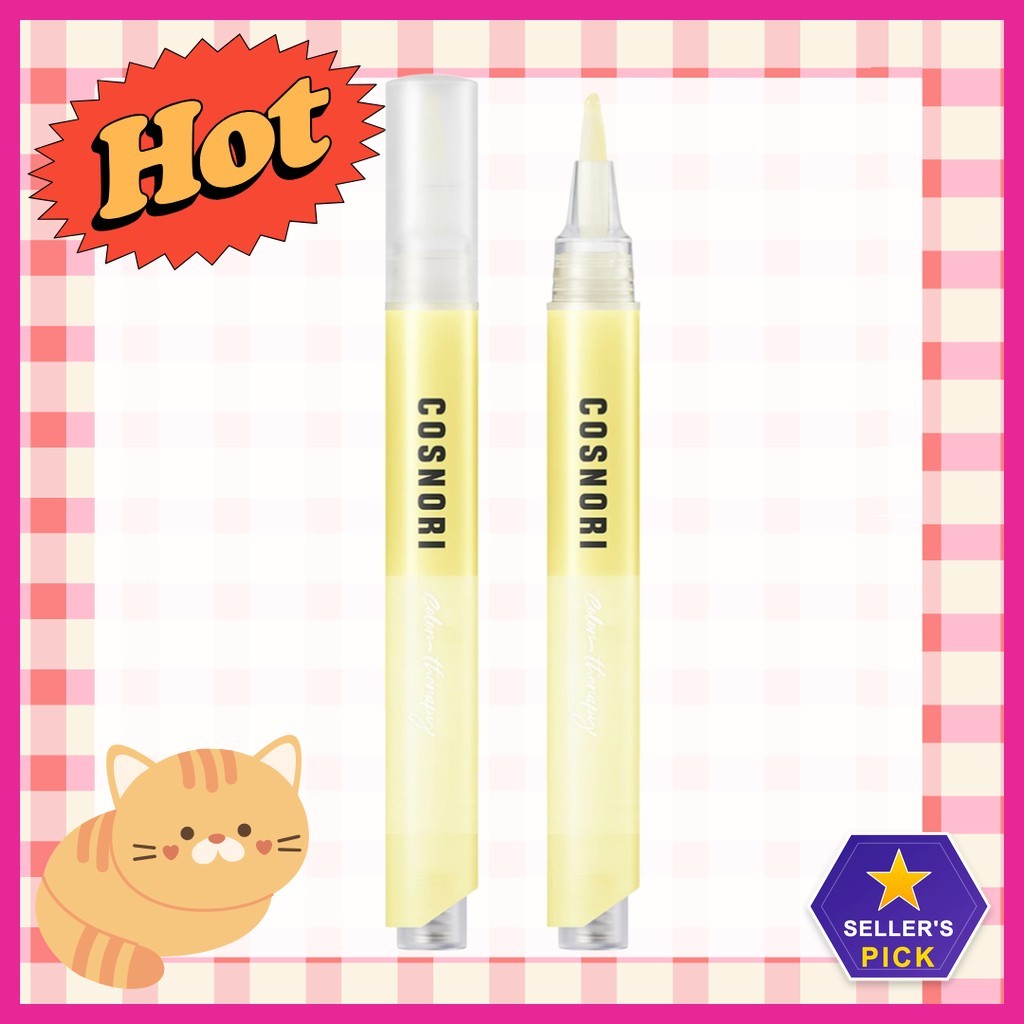 [cosnori] Color Therapy Nail Serum, Citrus, 4ml, 1pc / Korean Nail Serum / Citrus Infusion / ของแท้ 