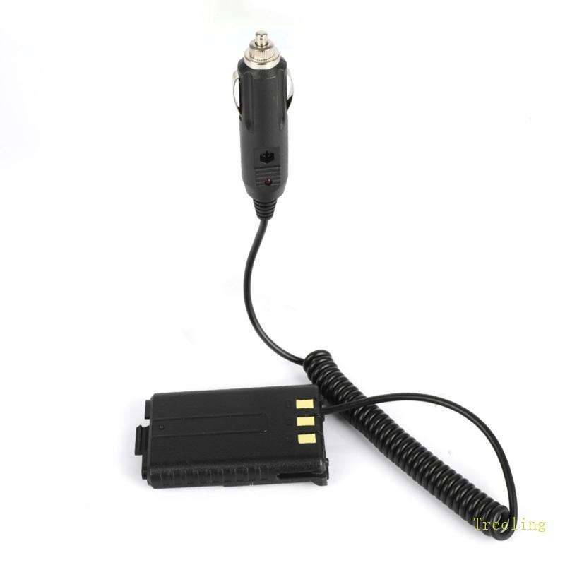 Treeling UV-5RB UV-5RA UV-5RE UV-5R Eliminator ที่ชาร์จแบตในรถ Walkie วิทยุอะแดปเตอร์