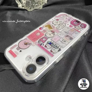 โปร่งใส ส่งจากไทย น่ารัก หมีขาวเล็ก for iPhone เคสไอโฟน 17 11 12 13 14 15 16 PRO MAX X XS MAX XR 7 8 PLUS แอปเปิ้ลโทร