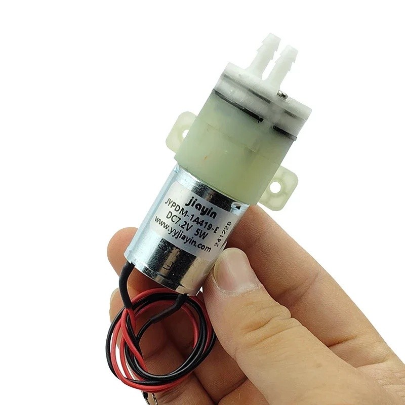JYPDM-1A419-E DC 3.7V 5V 6V 7.2V ขนาดเล็กมินิ 370 มอเตอร์ไดอะแฟรมปั๊มน้ํา Jet ปั๊ม Micro Self-primin
