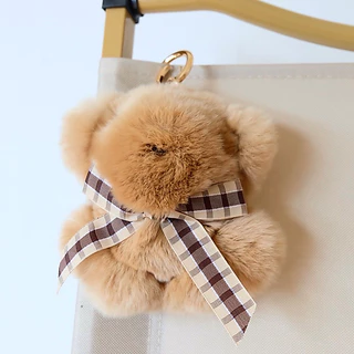 [สินค้าแนะนำ] รุ่นใหม่ KEEP พวงกุญแจตกแต่งกระเป๋า รุ่น Fluffy Bunny(ขนนุ่มนิ่มชนิดพิเศษ) [มีบริการหลังการขาย]