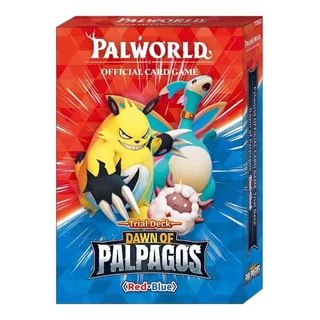 Bushiroad Palworld Card Game Trial Deck TD01 Dawn of Palpagos Red Blue 1st Edition 8885021122847 (การ์ด)