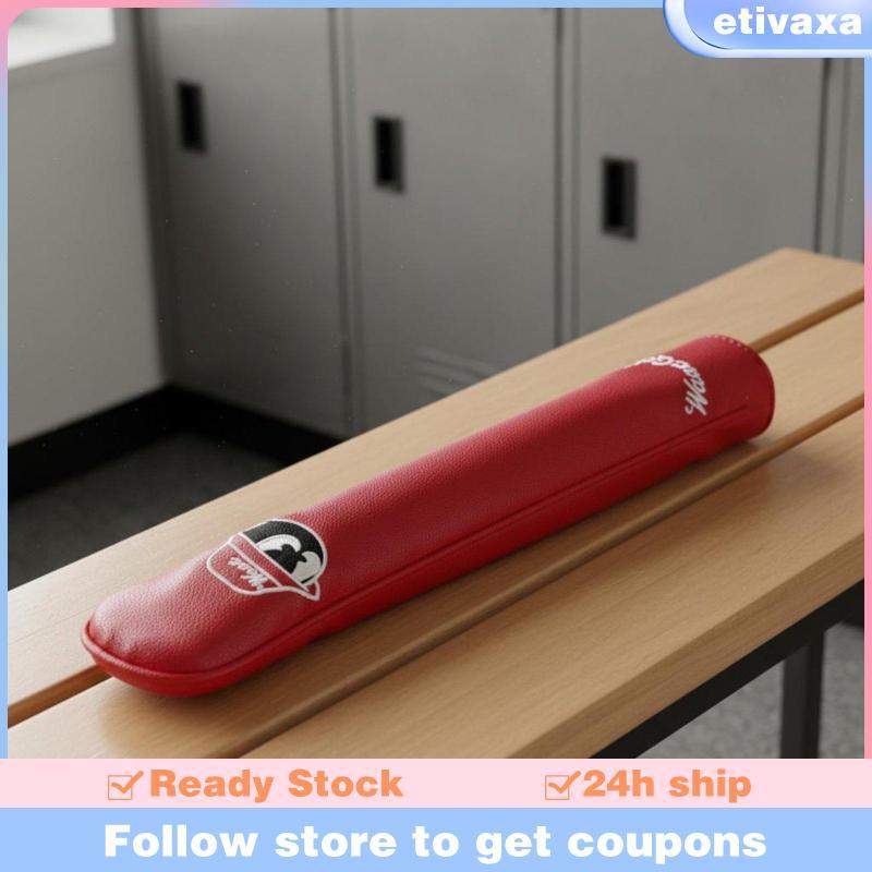 [Etivaxa] ฝาครอบไม้กอล์ฟ Premium PU Alignment Stick Cover อุปกรณ์ถุงกอล์ฟการป้องกันเหล็กสําหรับการฝึ