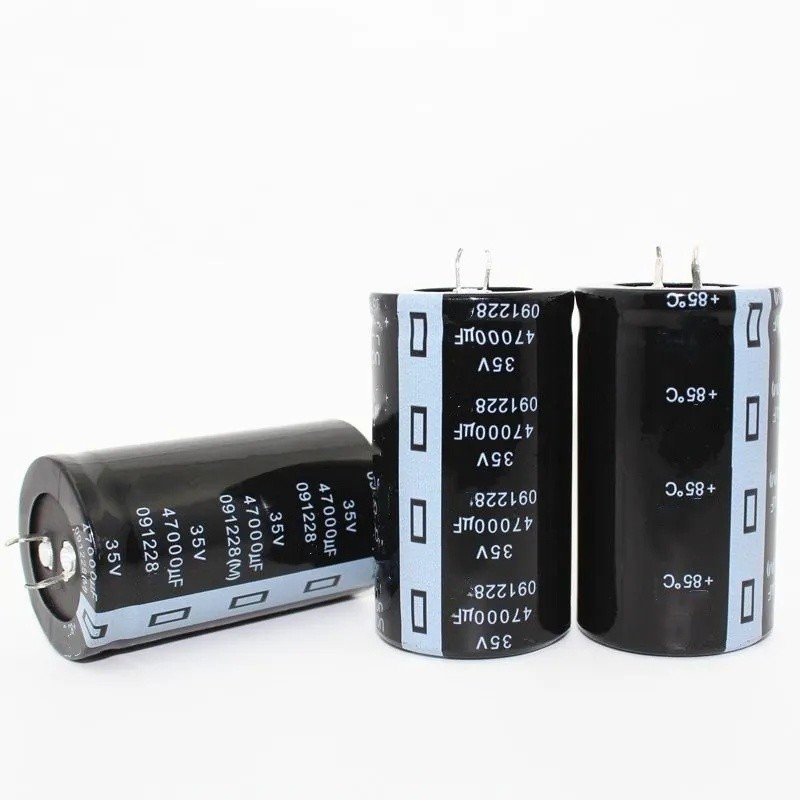 12PCS-2PCS 35V47000UF Electrolytic capacitor 47000UF 35V 35*60 มม.35*50 มม.