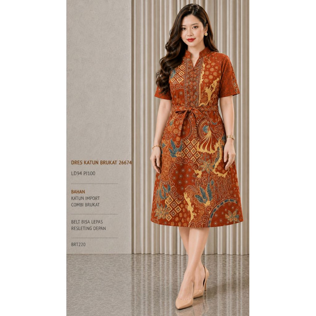 KATUN RK4M SO DRESS COTTON ใช้แล้ว 26674 220GRAM