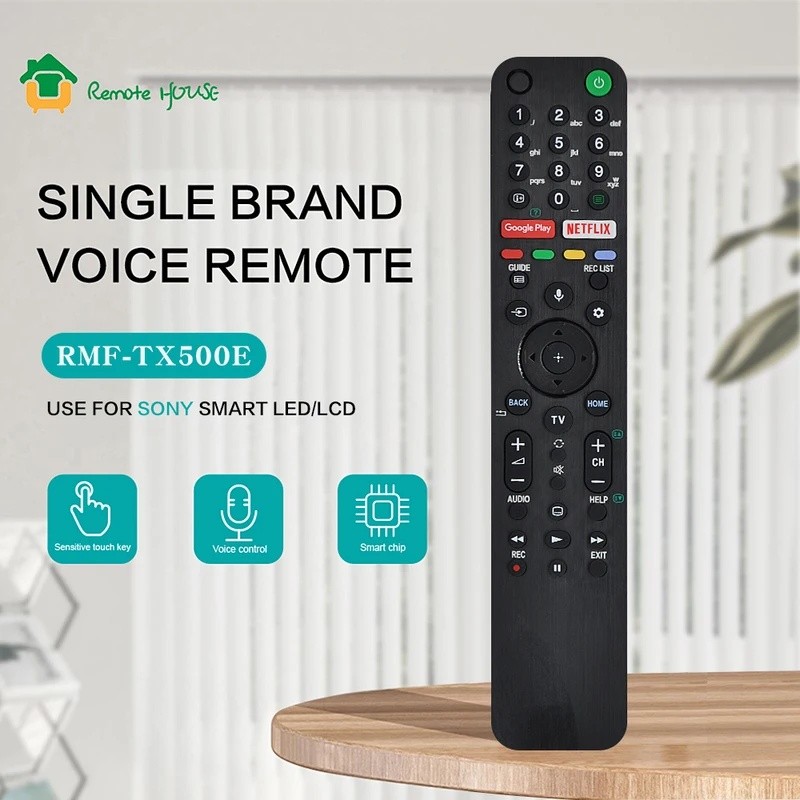 FZ RMF-TX500E RMF-TX500P รีโมทคอนโทรลด้วยเสียงสําหรับ Sony Bravia สมาร์ททีวี XG95/AG9 Series XBR-75X