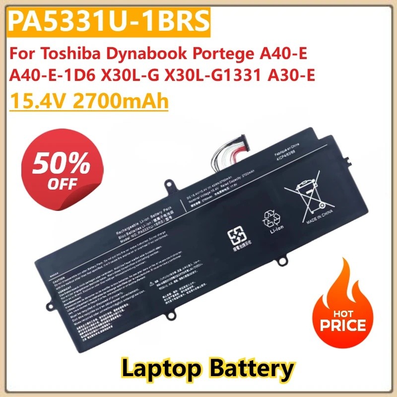 สําหรับโตชิบา Dynabook Portege A40-E A40-E-1D6 X30L-G X30L-G1331 A30-E A30-E-174 A30-G แบตเตอรี่แล็ป
