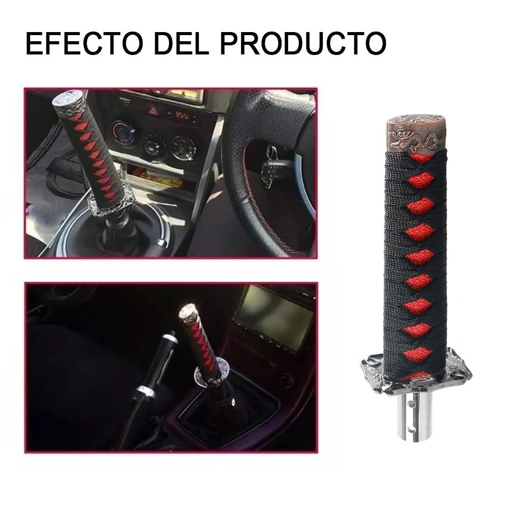 Universal Samurai Sword Shift Knob 150 มม. Samurai มีดหัวเกียร์พร้อมอะแดปเตอร์