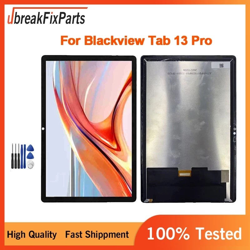 สําหรับ Blackview Tab 13 Pro จอแสดงผล LCD Digitizer Touch Screen Assembly Replacement