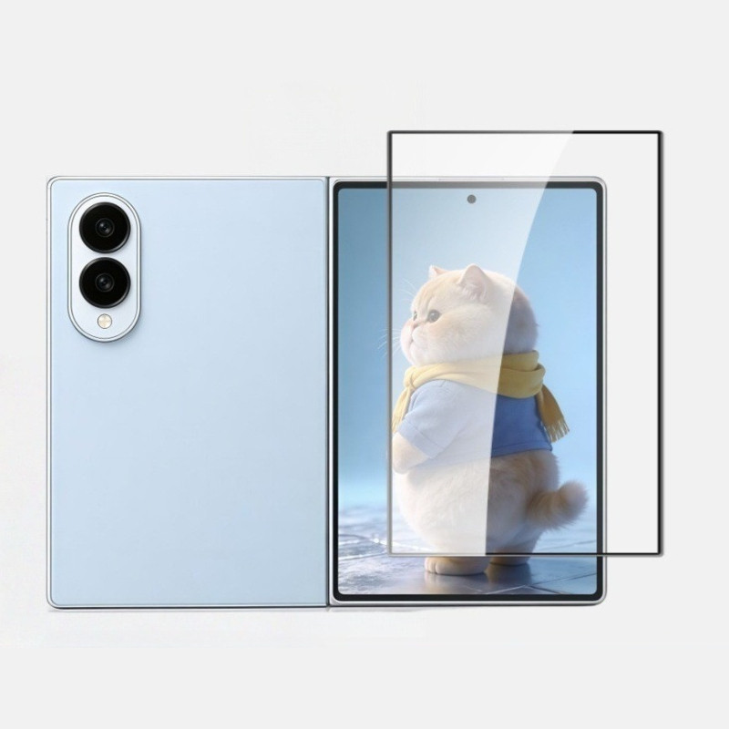 สําหรับ Samsung Galaxy Z Fold8 Clear HD กระจกนิรภัยสําหรับ Zfold8 Ultra Z Flip8 zflip8 zfold8U ตําแหน่งฝุ่นฟรีการติดตั้งอัตโนมัติป้องกันหน้าจอ
