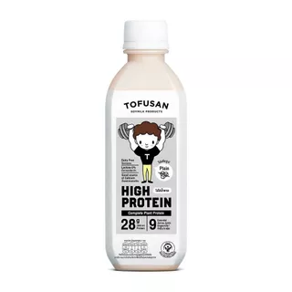 โทฟุซัง นมถั่วเหลืองโปรตีนสูงน้ำตาล0% Tofusan Hi-Protein 0% Sugar 350ml.